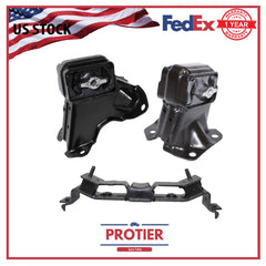 Engine & Trans Mount Set 3PCS for Jeep Sport Utility Commander Grand Cherokee 6B93BC-57