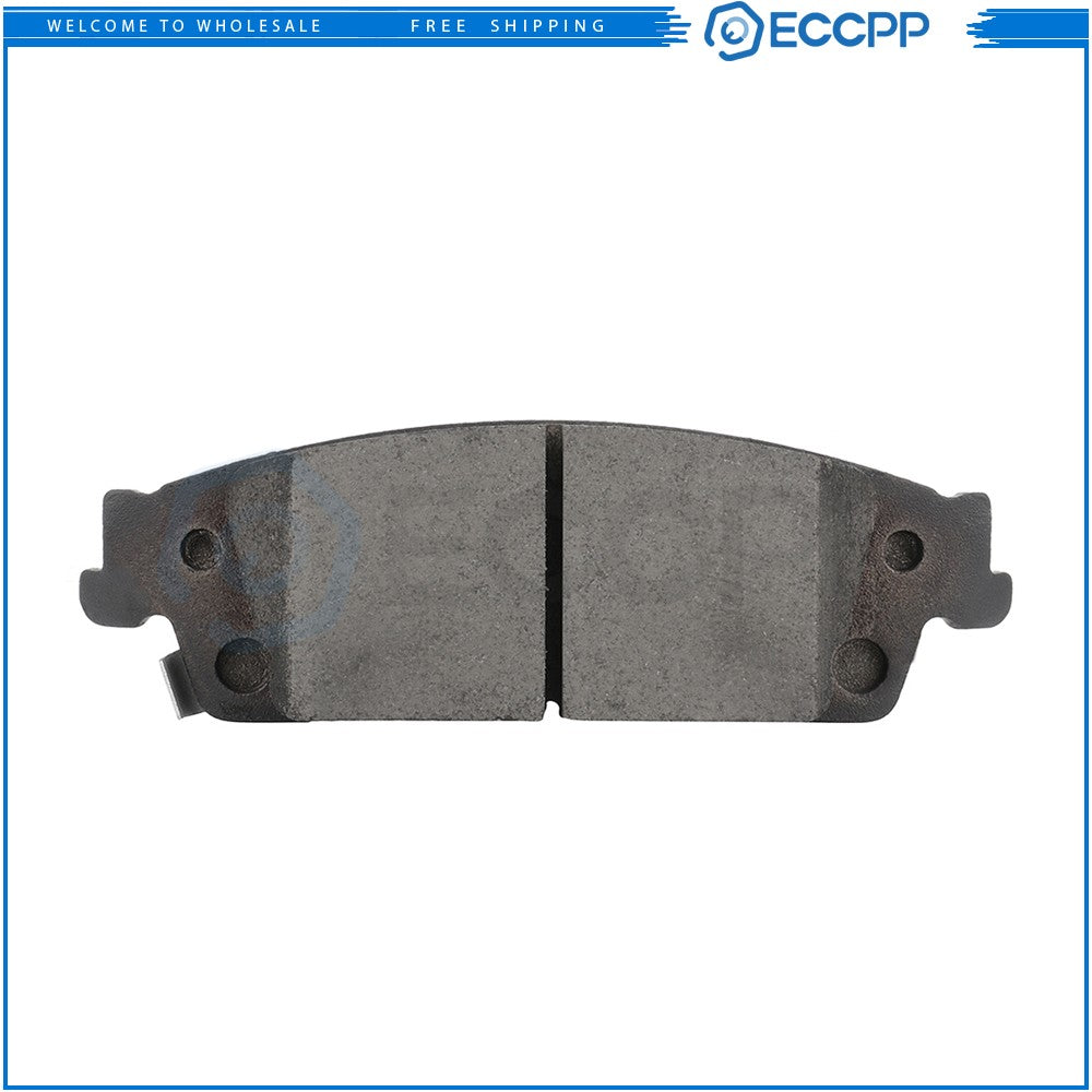 Front and Rear Performance Ceramic Brake Pads Kit for Chevy Silverado 1500 5.3L 6B93BC-57