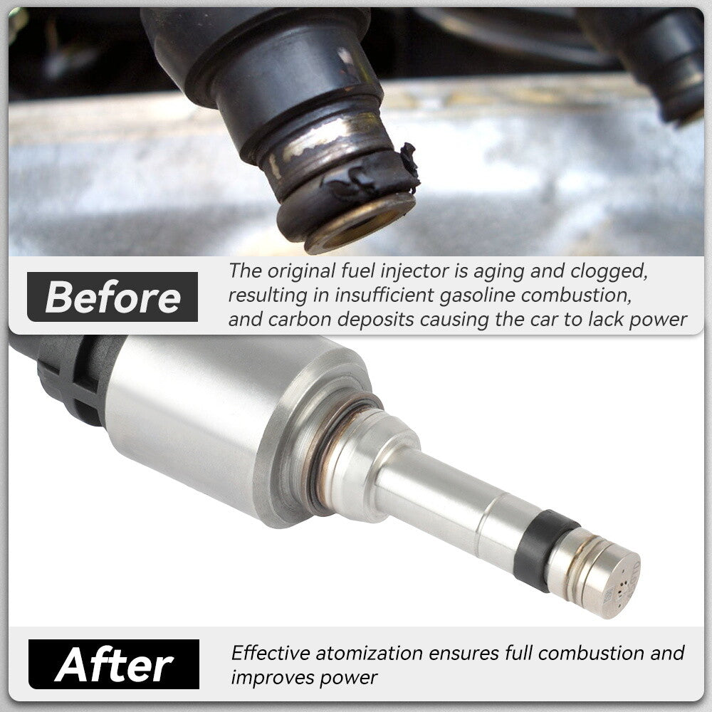 4 Fuel Injectors For Hyundai Veloster for Kia Rio Soul 2012-2017 Accent 2012-18 6B93BC-57
