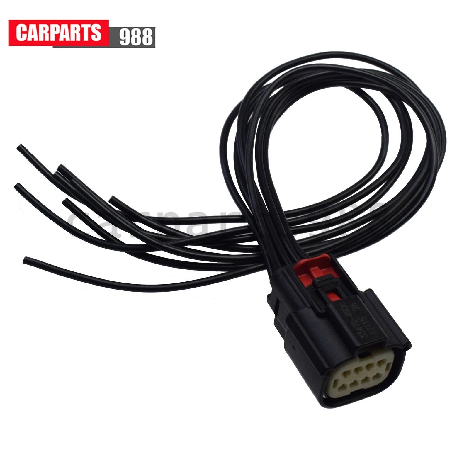 Headlight Connector Pigtail plug 6-pin wire 8-way For 16-18 Chevrolet Silverado 6B93BC-57
