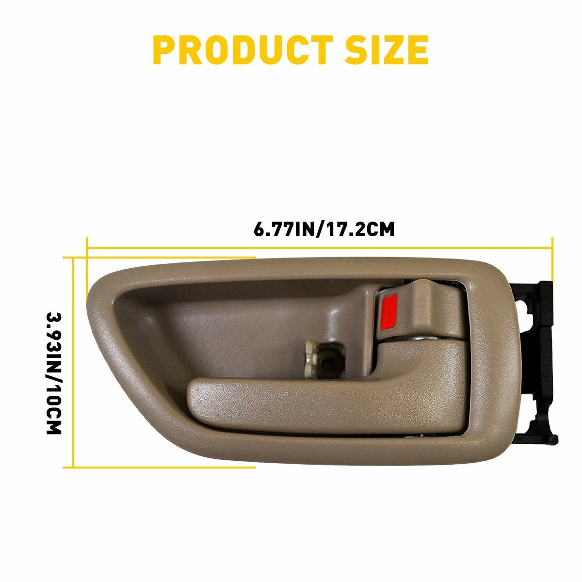 Interior Door Handle Fit Toyota Sequoia 2001-2007 Front / Rear Right / Left Set 6B93BC-57