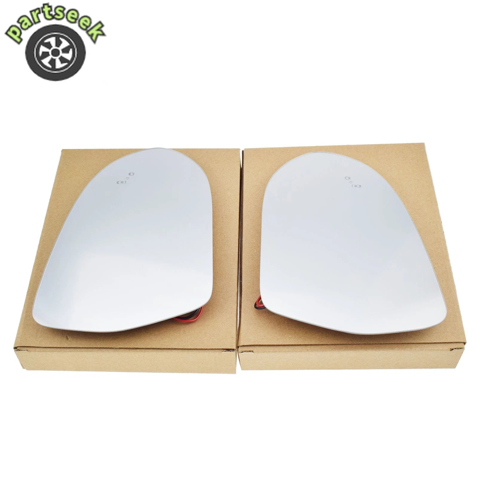 Left Right Side Heated Mirror Glass with BSD for Kia Niro 2017-2022 87611-G5020 6B93BC-57