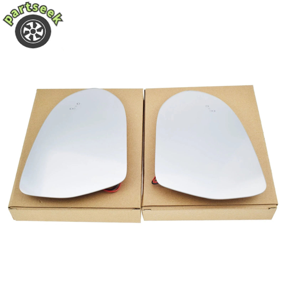 Left Right Side Heated Mirror Glass with BSD for Kia Niro 2017-2022 87611-G5020 6B93BC-57