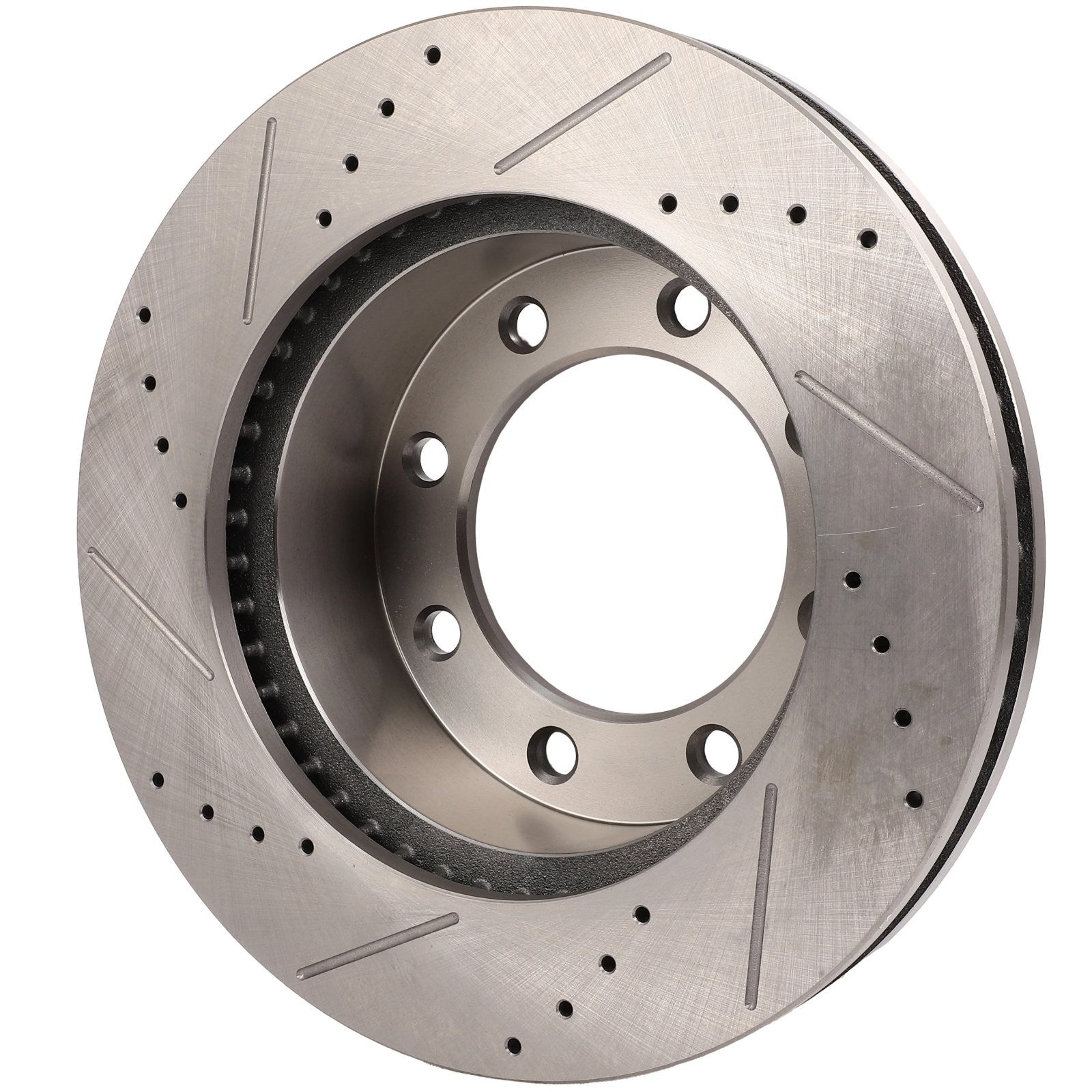 Front Drilled Slotted Brake Rotors For Ford F-250 Super Duty 2005 - 2012 4WD/AWD KOEEP