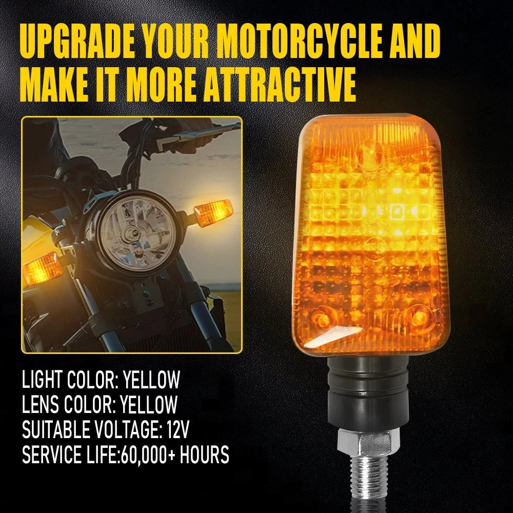 MOTORCYCLE TURN SIGNALS For Suzuki GS 450 550 750 Intruder Boulevard DR DRZ DS A 6B93BC-57