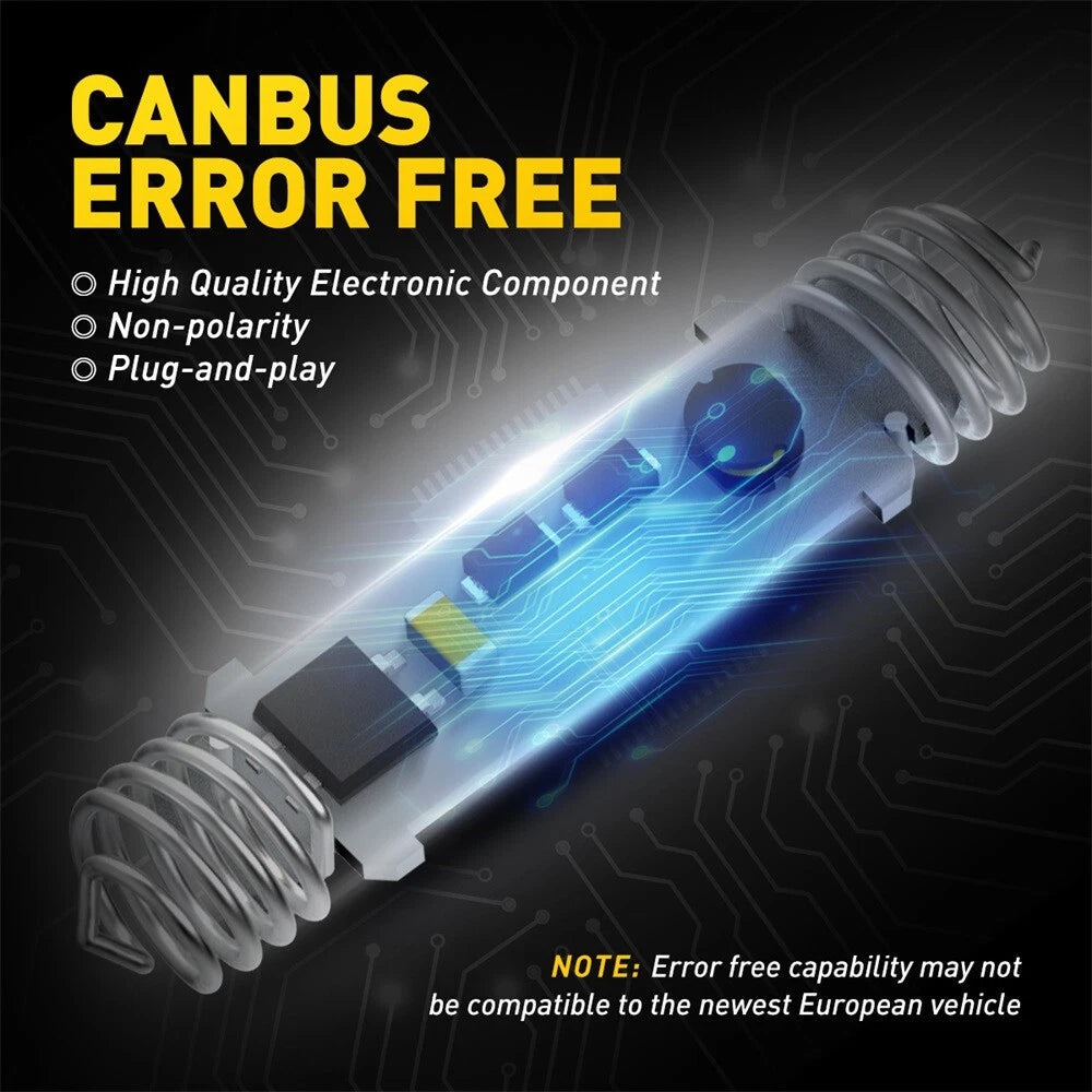 AUXITO CANBUS 42MM 211-2 212-2 578 LED Interior Map Light Bulb 6500K 24SMD EOA AUXITO