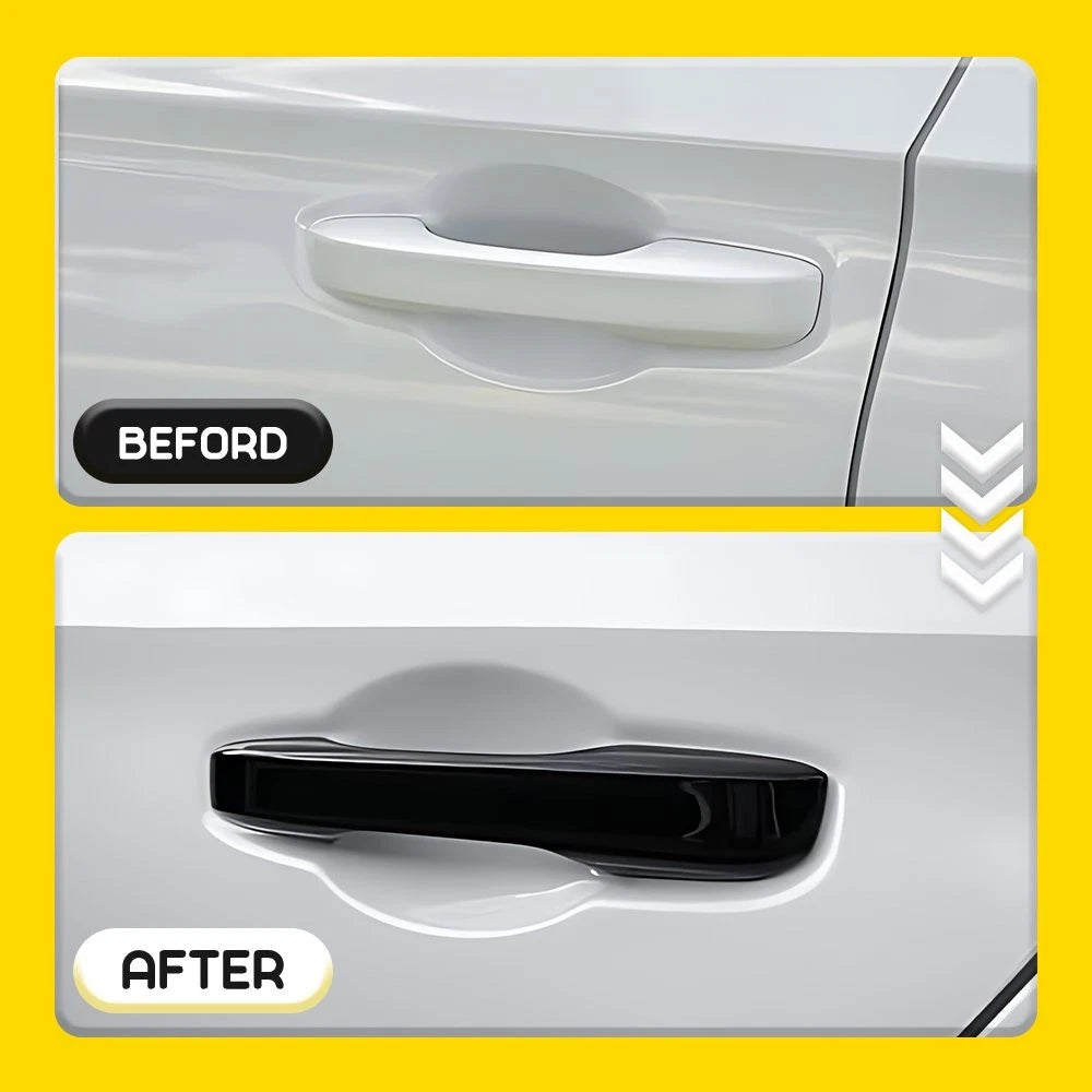 4 Gloss Black Door Handle Decor Cover Caps Trim For Honda Civic 11th Gen 22-25 A 6B93BC-57