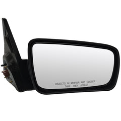 Pair Side View Power Mirrors Textured Black For 2005-2009 Ford Mustang LH+RH
