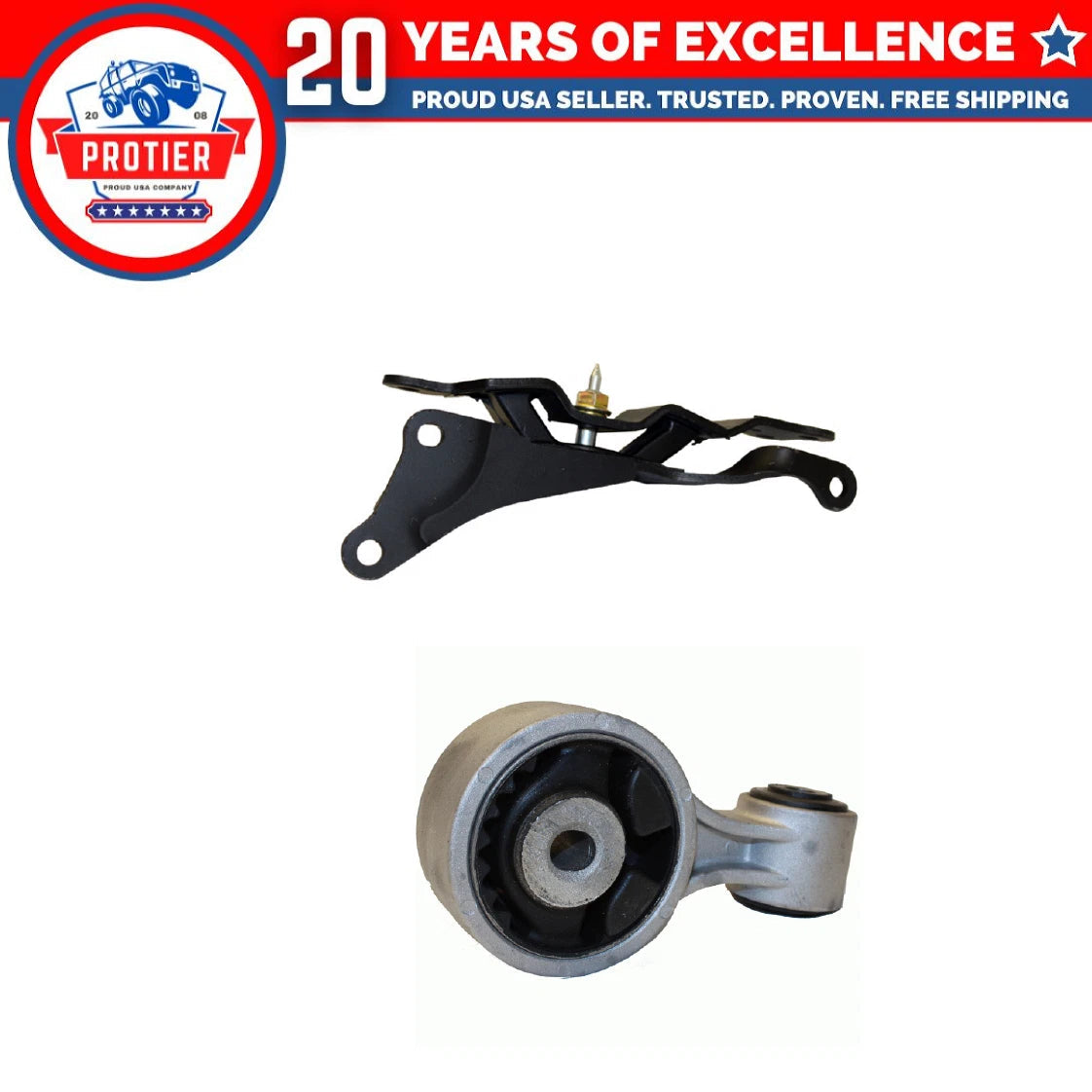 Torque Strut & Trans Mount 2PCS for 07-14 Nissan Altima CVT Auto / Maxima 3.5L 6B93BC-57