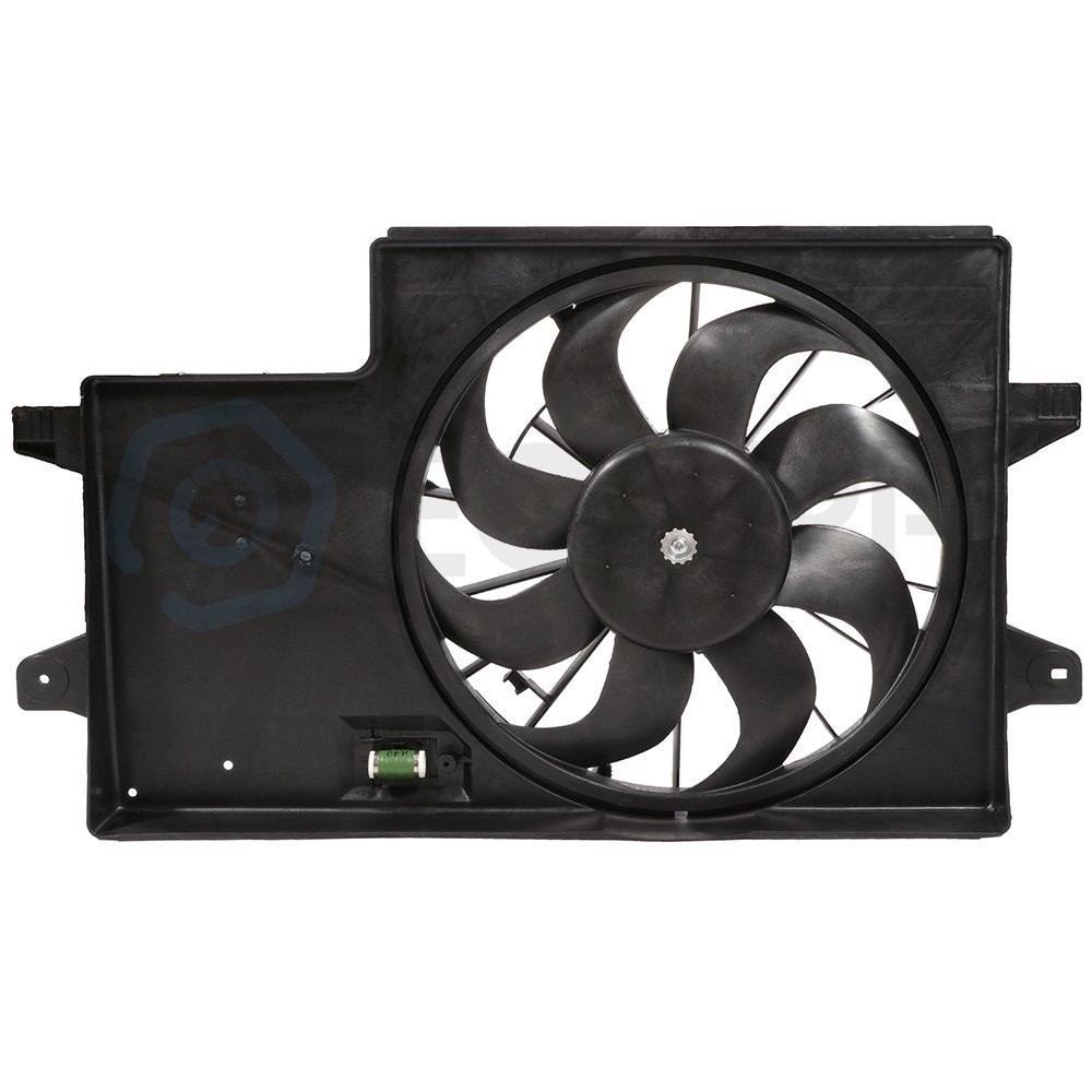 Electric Radiator Cooling Fan Kit For 2008 2009 2010 2011 Ford Focus 6B93BC-57