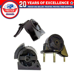 Motor & Trans Mount Set 3PCS for Auto 1993-1997 Toyota Corolla 1.6L / 1.8L 6B93BC-57