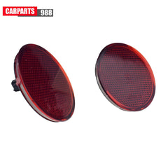 Pair LH RH Rear Bumper Reflectors Lights Lamp for Nissan Qashqai 2007 2008-2013 6B93BC-57