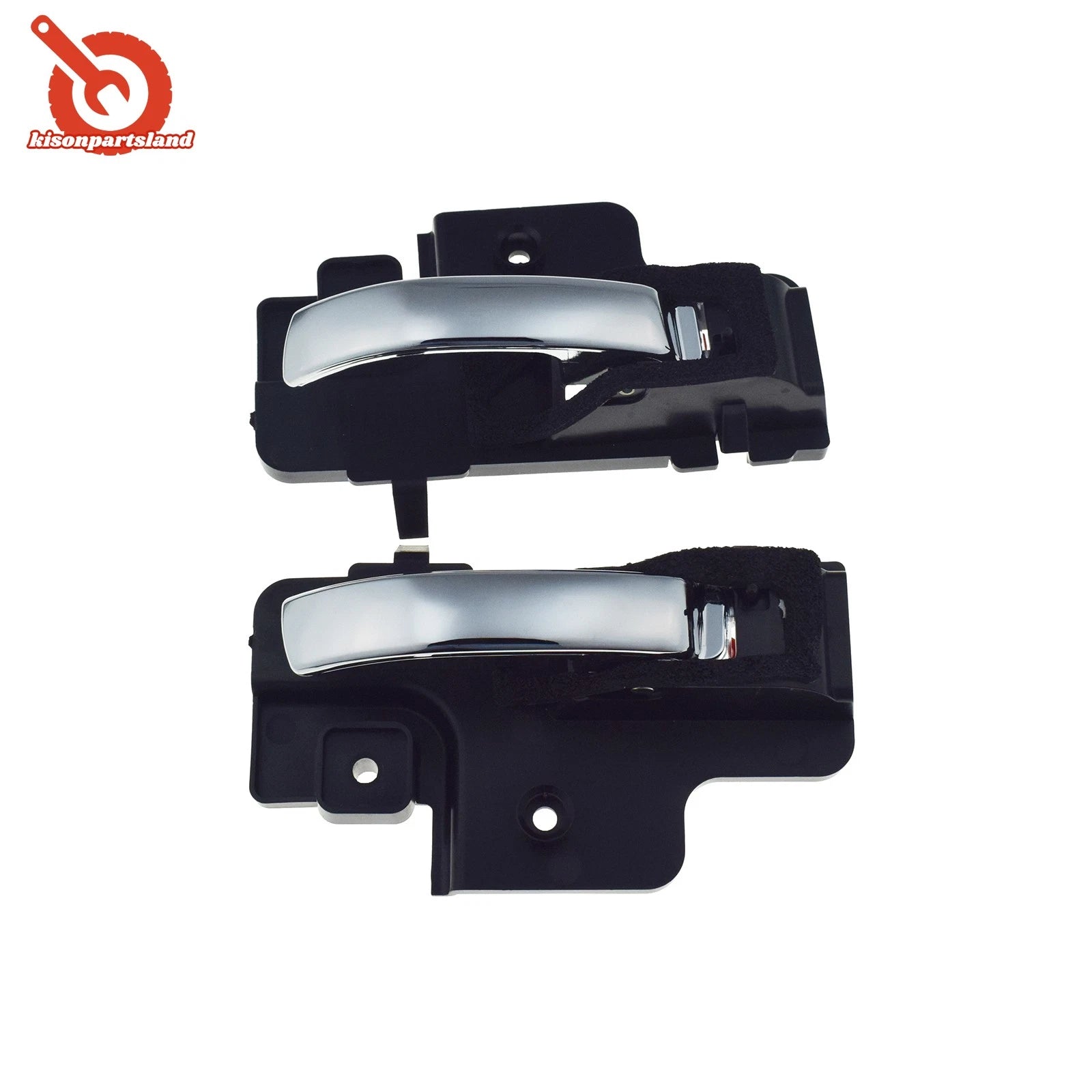 Interior Inside Door Handle Chrome For 07-12 Dodge Caliber 07-10 Jeep Compass 6B93BC-57