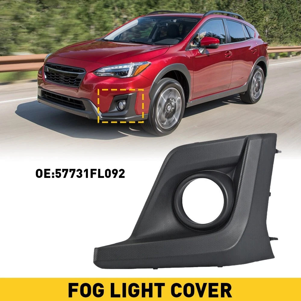 LH Driver Side Front Fog Light Cover For 2018-20 Subaru Crosstrek 57731FL092 6B93BC-57