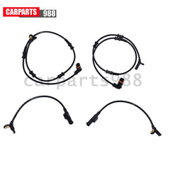 4Pcs Front Rear ABS Wheel Speed Sensor For Mercedes W164 1645400717 1645400917 6B93BC-57