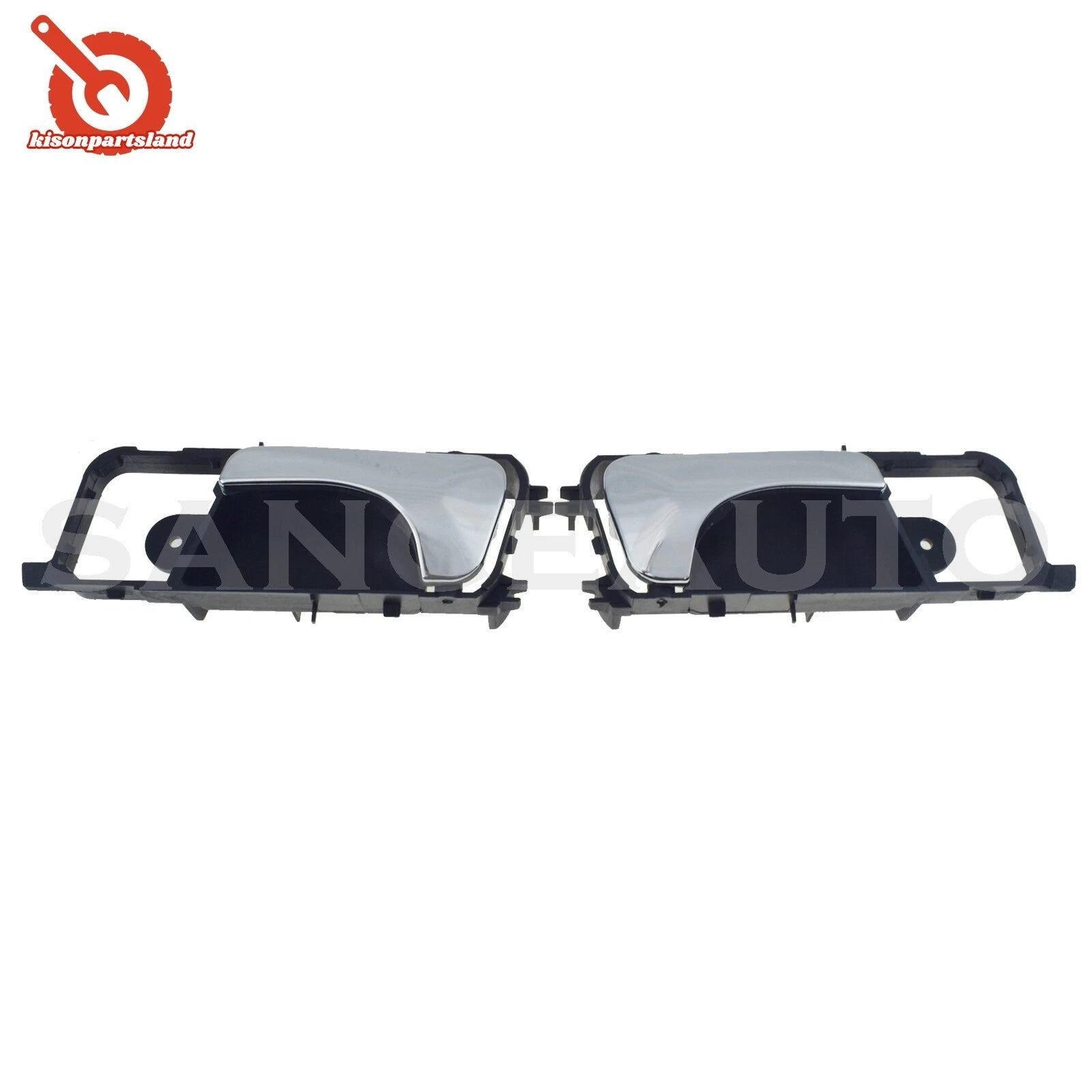 2PCS Left Right Chrome Inside Interior Door Handles For Suzuki Forenza 2004-2008 6B93BC-57