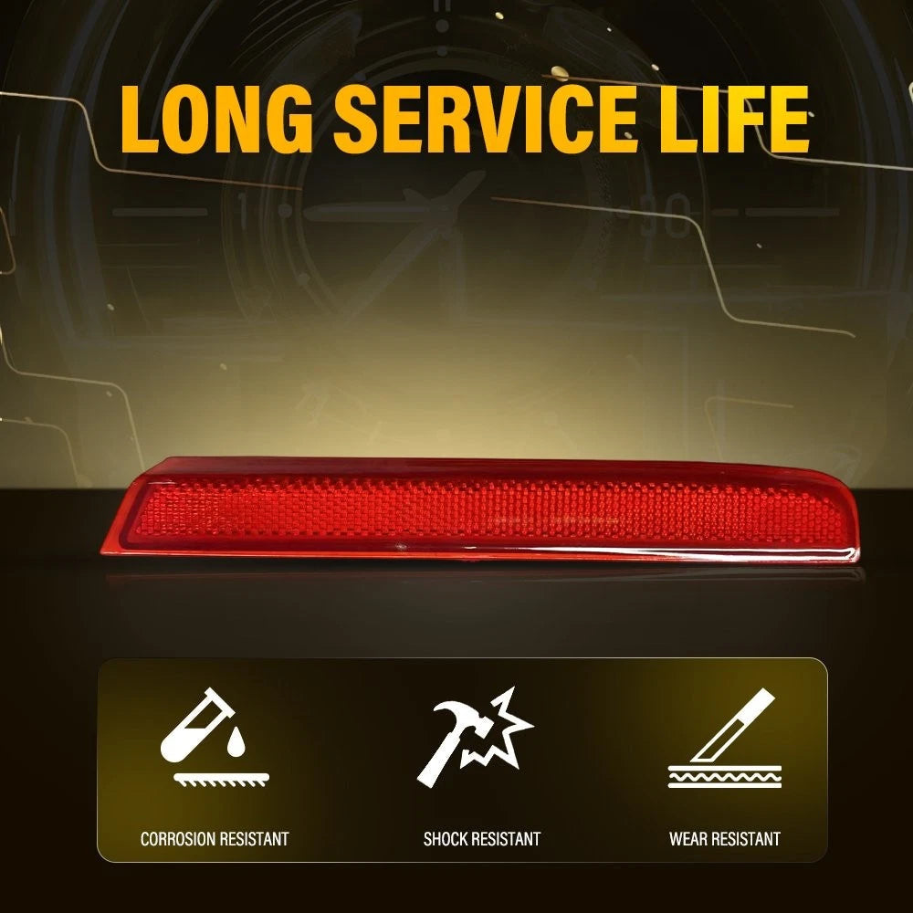Red Rear Right Passenger Side Bumper Reflector For Acura MDX 2010 2011-2013 EOA 6B93BC-57