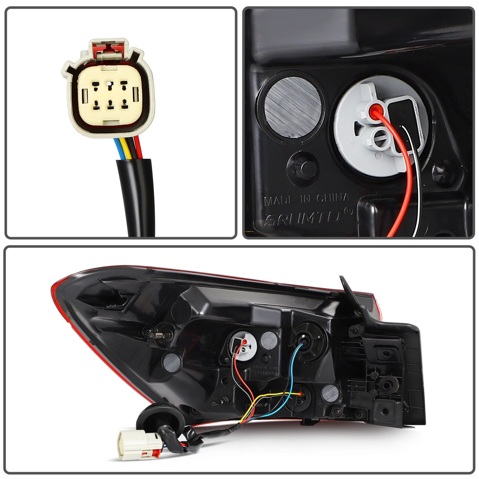 For 2025-2021 Chevrolet Trailblazer Outer Tail Lights Assembly Left+Right 6B93BC-57