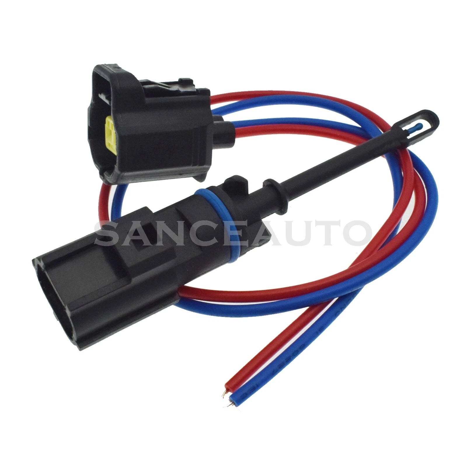 Intake Air Temperature Sensor W/ Connector for Chrysler Dodge Ram Jeep 5149279AC 6B93BC-57