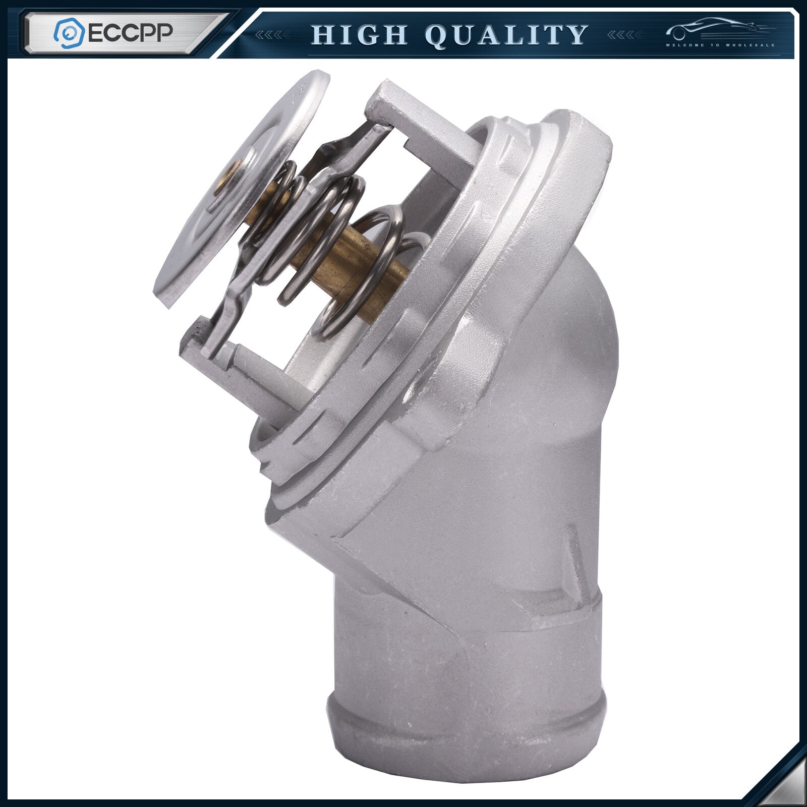 Water Pump Thermostat For Mercedes-Benz C280 C240 C320 CL500 CLK320 CLS500 E320 6B93BC-57