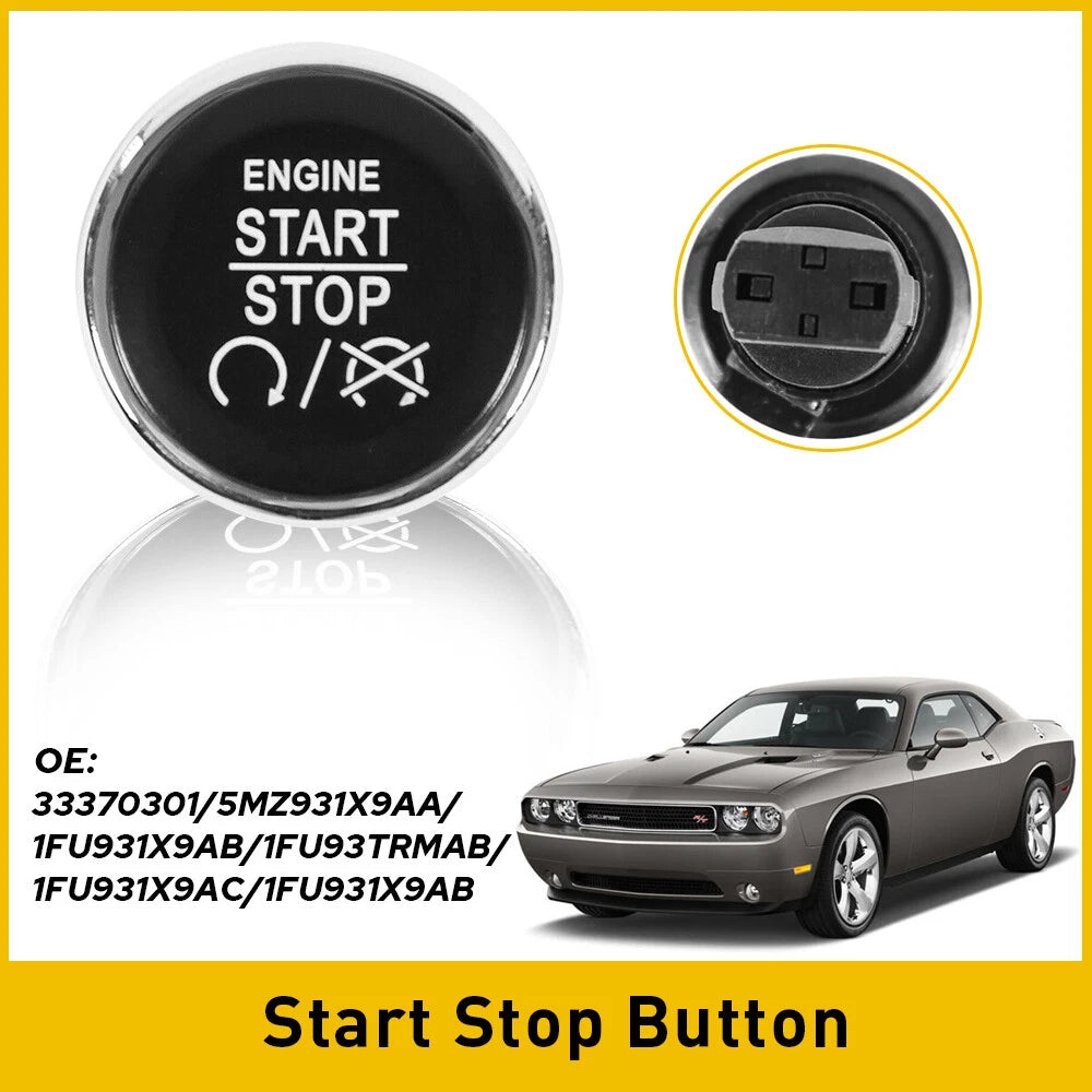 Push to Engine Start Stop Button Switch For Chrysler 300 / Town Country 09-16 6B93BC-57