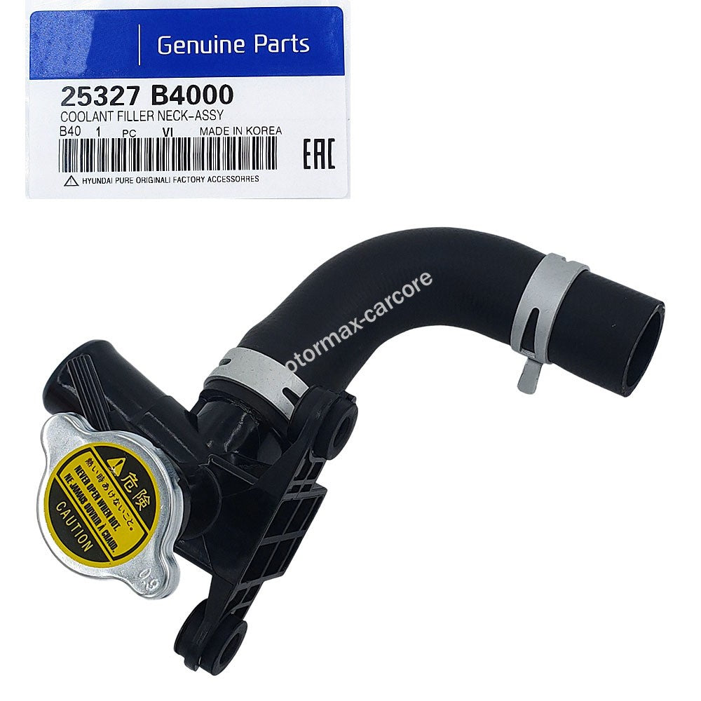 Radiator Coolant Filler Neck W/ Cap Hose 25327-B4000 For Hyundai Grand I10 1.2L 6B93BC-57
