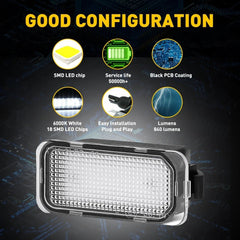 LED license plate light for 2015-2021 Ford 150 Transit | 250/2015-2021 Ford Edge 6B93BC-57