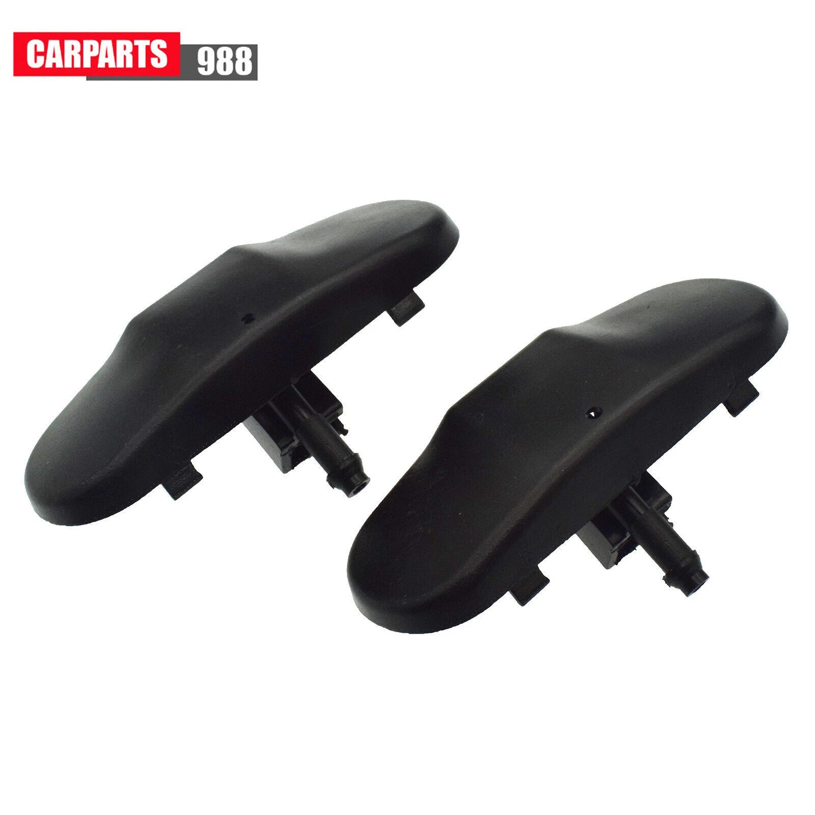 2Pcs Windshield Washer Fluid Jet For VW Jetta Golf Passat Tiguan 5M09559859B9 6B93BC-57