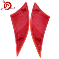 Red Lens Rear Bumper Reflector Covers For Lexus IS IS250 IS350 IS300 2014-2020 6B93BC-57