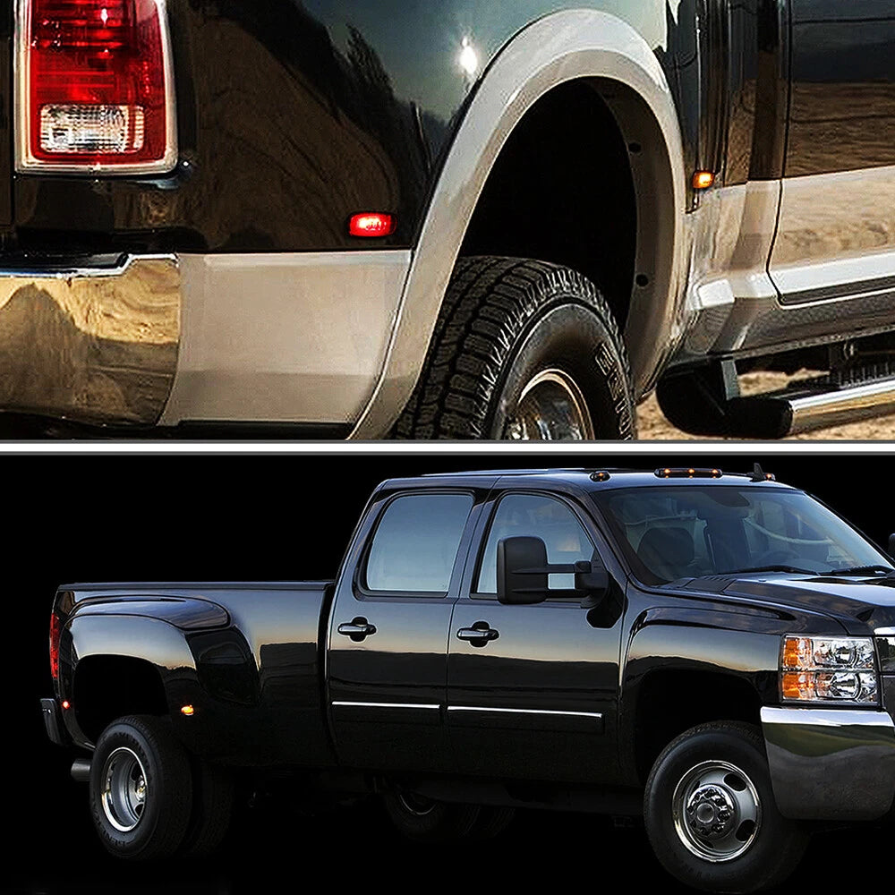 For 03-18 Dodge Ram 3500 2500 Dually Rear Fender Bed Marker Side LED Lights EXE 6B93BC-57
