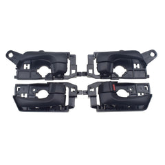 4X Front Rear LH RH Interior Door Handle For Hyundai Sonata 2008 2009 2010 Black 6B93BC-57