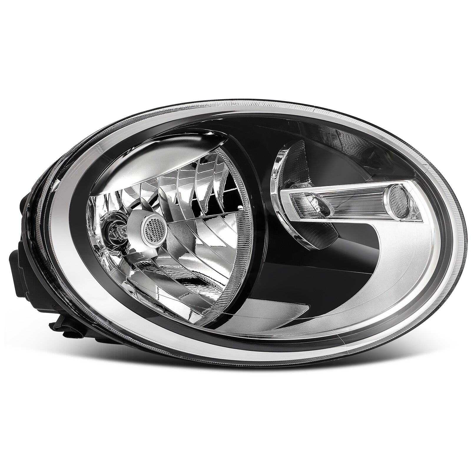 Headlights Assembly Left+Right For 2019-2012 VW Beetle Halogen Type Headlamp 6B93BC-57