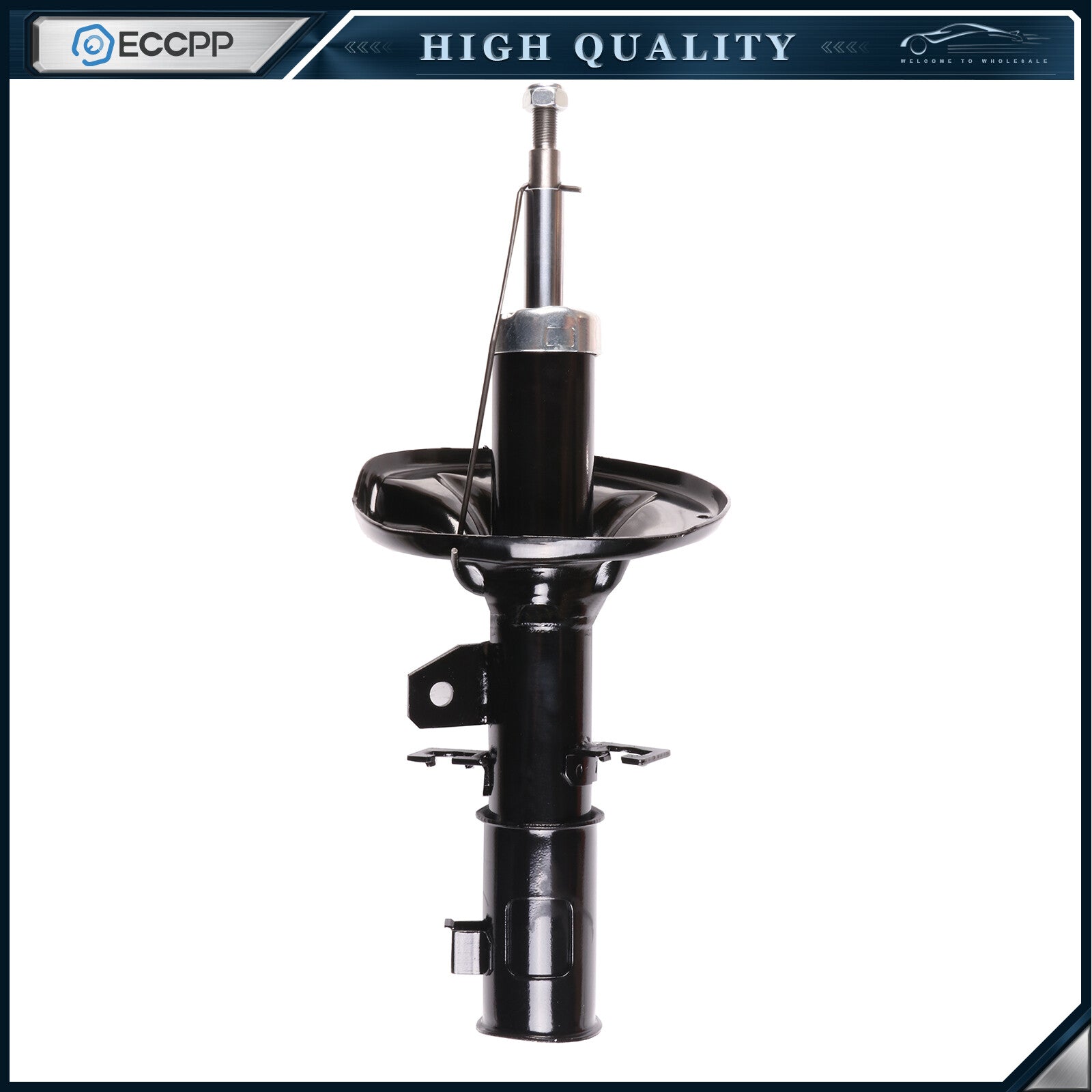 Front Pair Struts Shocks For 2004-2009 Kia Spectra 2.0L L4 FWD Left Right 6B93BC-57