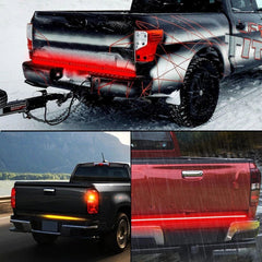 60" LED Tailgate Light Bar Triple Row 5-Function Strip for Pickup Trailer SUV EA 6B93BC-57