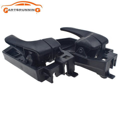 2PCS Rear Left & Right Interior Door Handle Black For 2008-2010 Hyundai Sonata 6B93BC-57