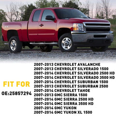 1Pair Front Door Upper Trim Panel For Chevy Silverado GMC Sierra Yukon 2007-2013 6B93BC-57