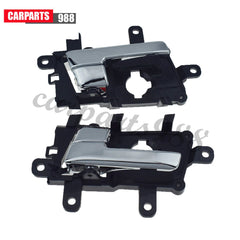2Pcs Rear Left Right Interior Door Handle Chrome for Kia Optima 2011 2012-2013 6B93BC-57