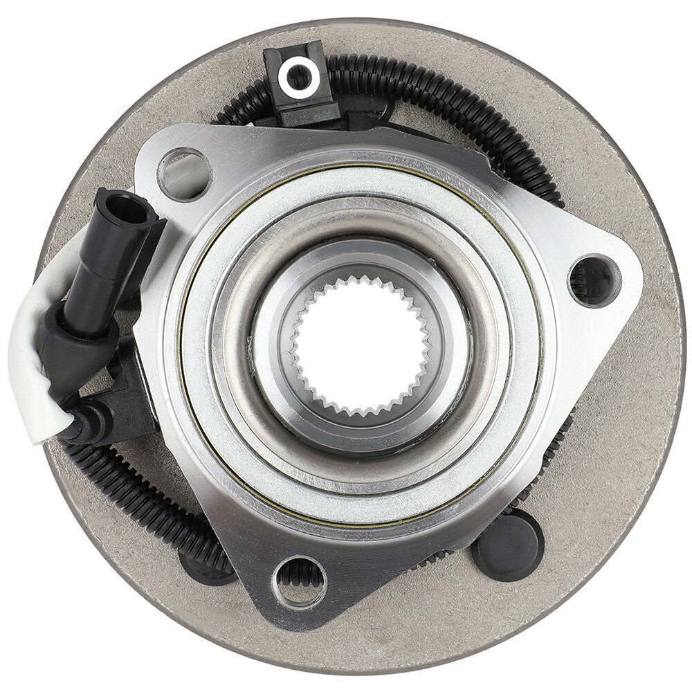 1P Wheel Hub Bearing Front 4WD For 1997-1999 2000 Ford F150 12x1.75 Studs w/ ABS 6B93BC-57