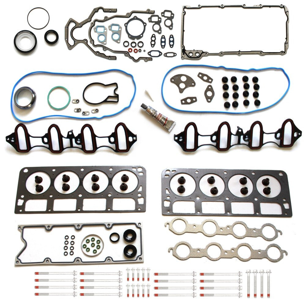 ECCPP Full Gasket Set Head Bolts For Chevrolet Silverado 1500 2500 99-01 4.8 5.3 ECCPP