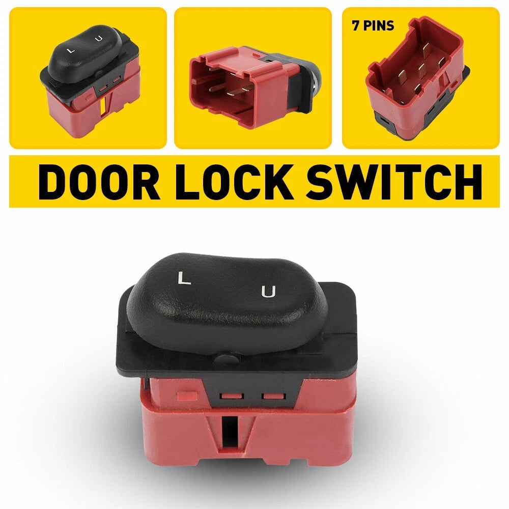 For 97-02 FORD DRIVER POWER DOOR LOCK SWITCH F250 F150 F350 F450 F550 EXPEDITION 6B93BC-57