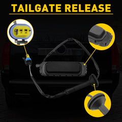 Lift Gate Tailgate Release Switch For 2007-14 Yukon Tahoe Escalade GM 15106857 A 6B93BC-57