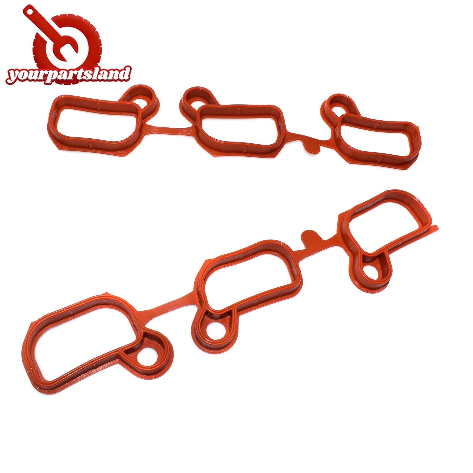 2PCS Engine Intake Manifold Gaskets For BMW 3 5 Series E46 E60 E53 11611436631 6B93BC-57