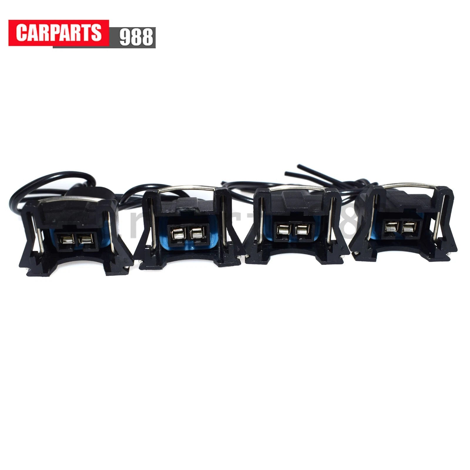 4Pcs EV1 Fuel Injector Connector Wiring Plugs Clips Pigtail Cut & Splice 6B93BC-57