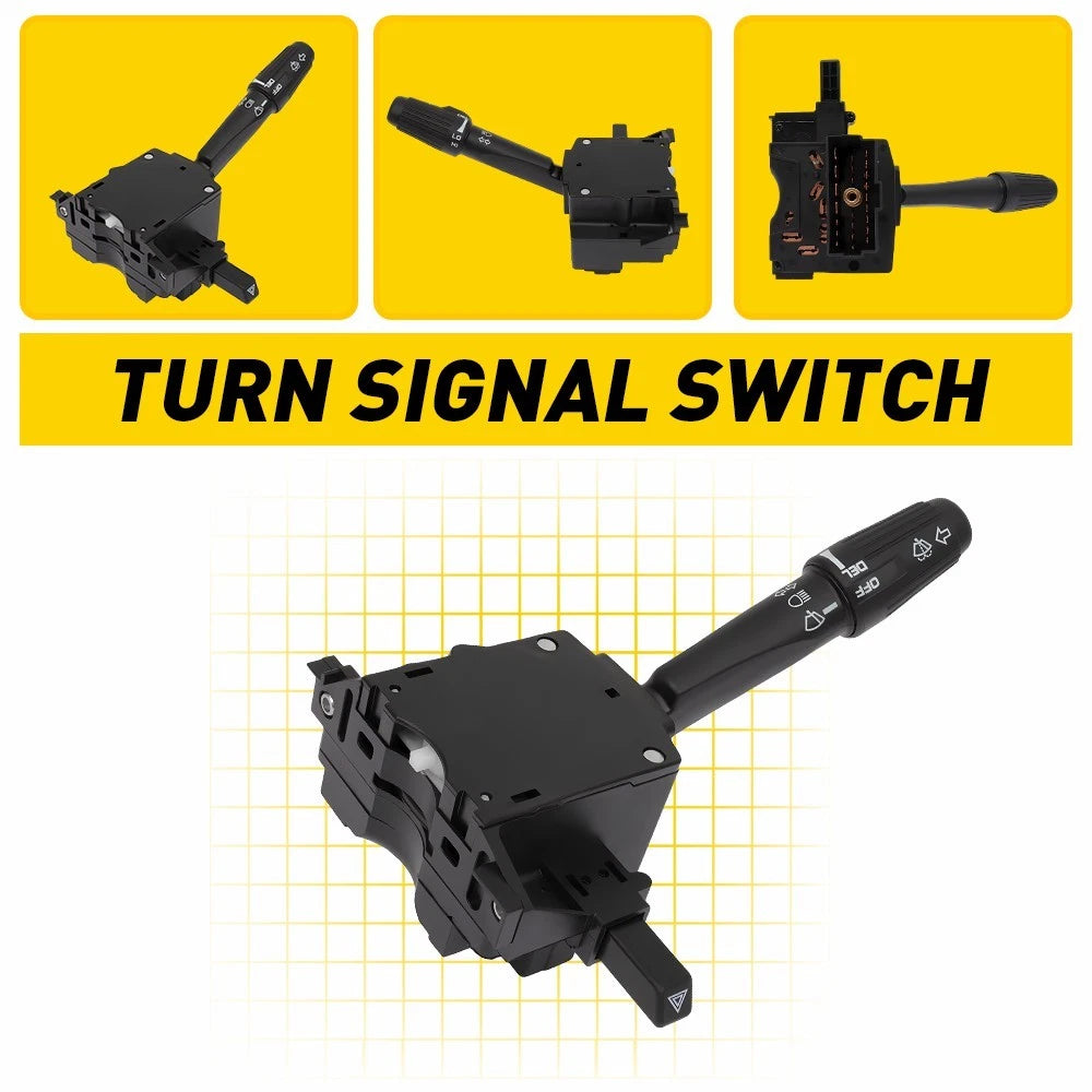 For 1994-2001 DODGE RAM 1500 2500 TURN SIGNAL WIPER MULTI FUNCTION SWITCH OEM 6B93BC-57