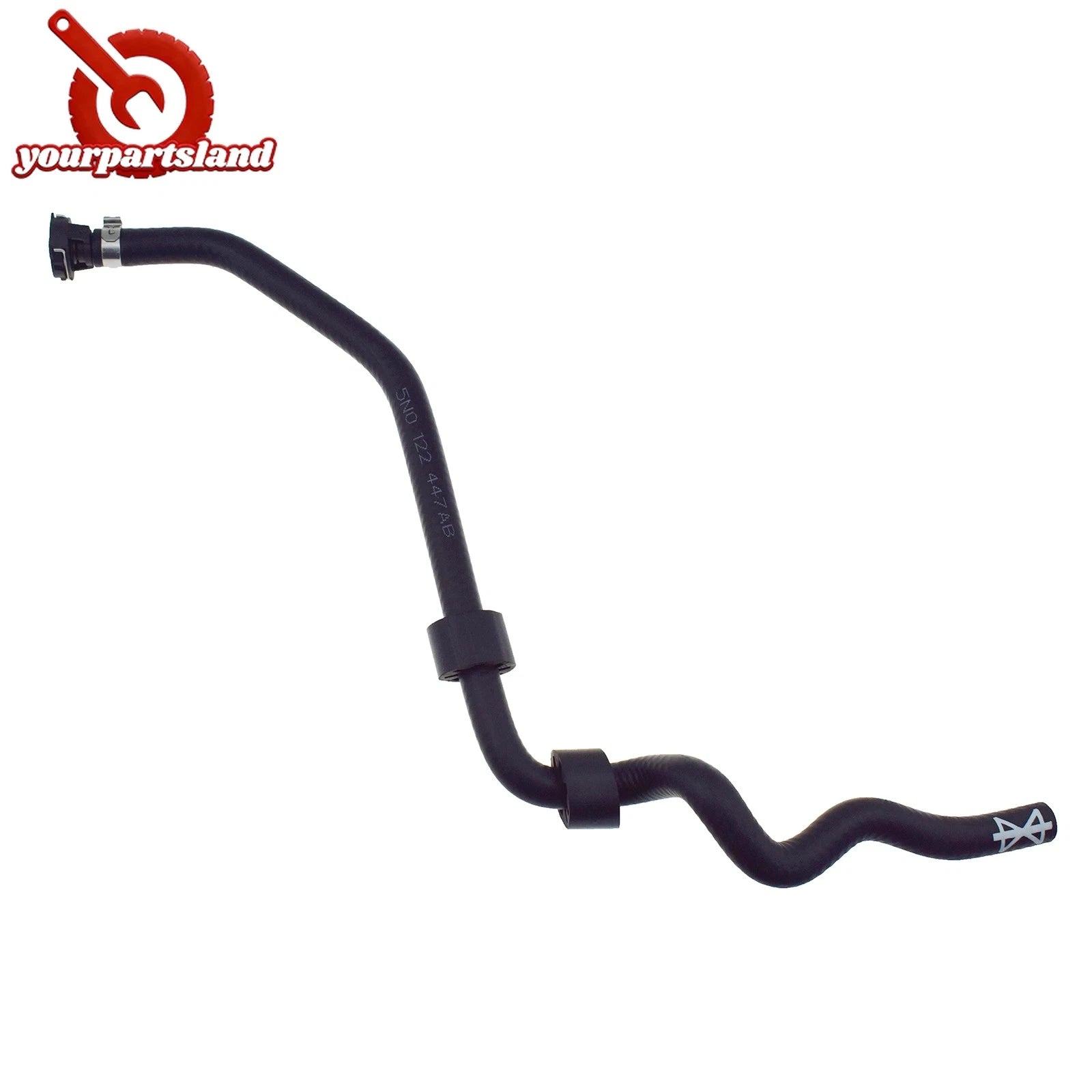 Engine Cooler Coolant Hose Pipe 5N0122447AB For Audi Q3 2012-2018 5N0 122 447 AB 6B93BC-57