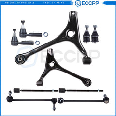 Front Lower Control Arms Tie Rod Ends Suspension For Ford Taurus Mercury Sable 6B93BC-57