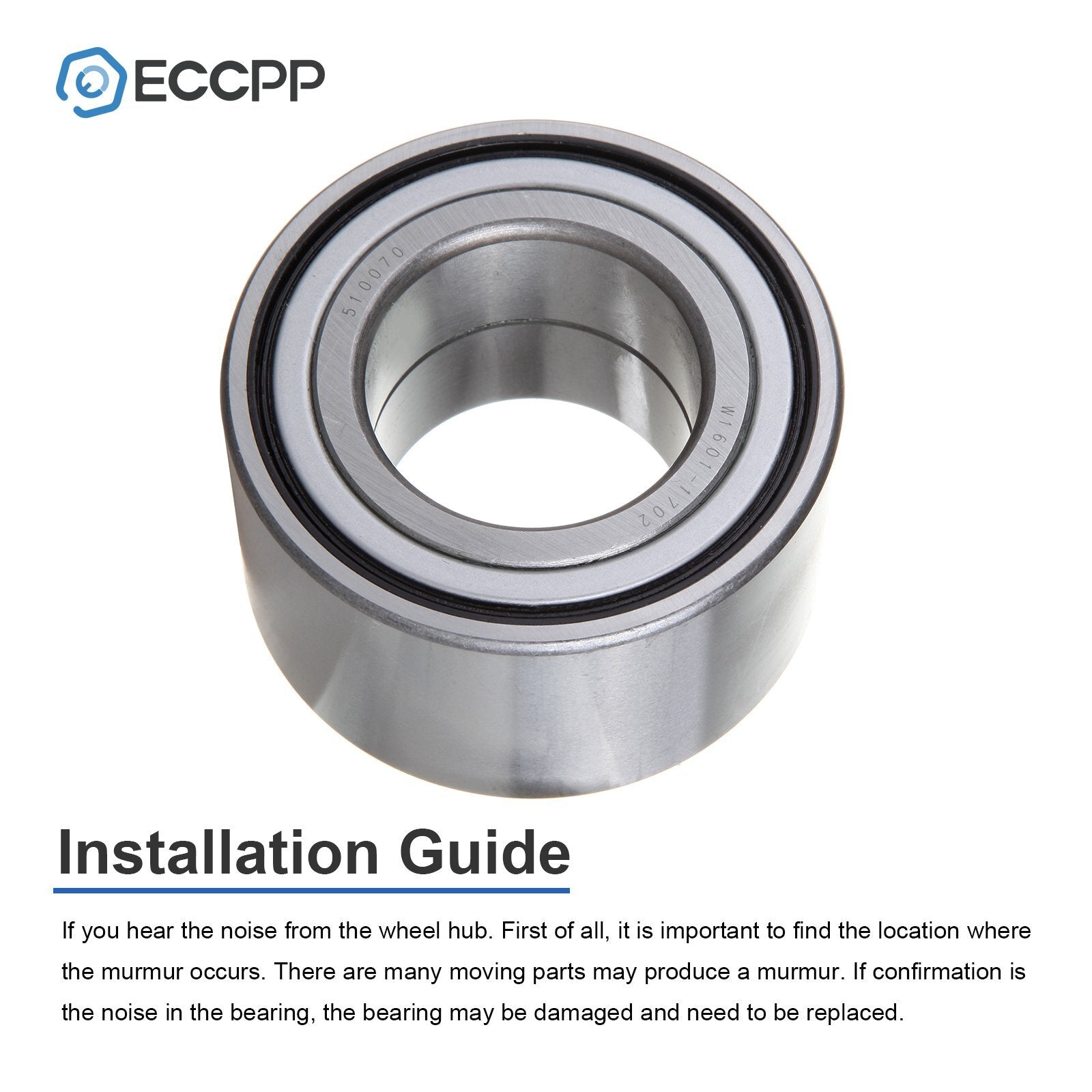 2Pcs Wheel Press Bearings Front For Toyota Corolla Celica Matrix Prius Scion tC 6B93BC-57