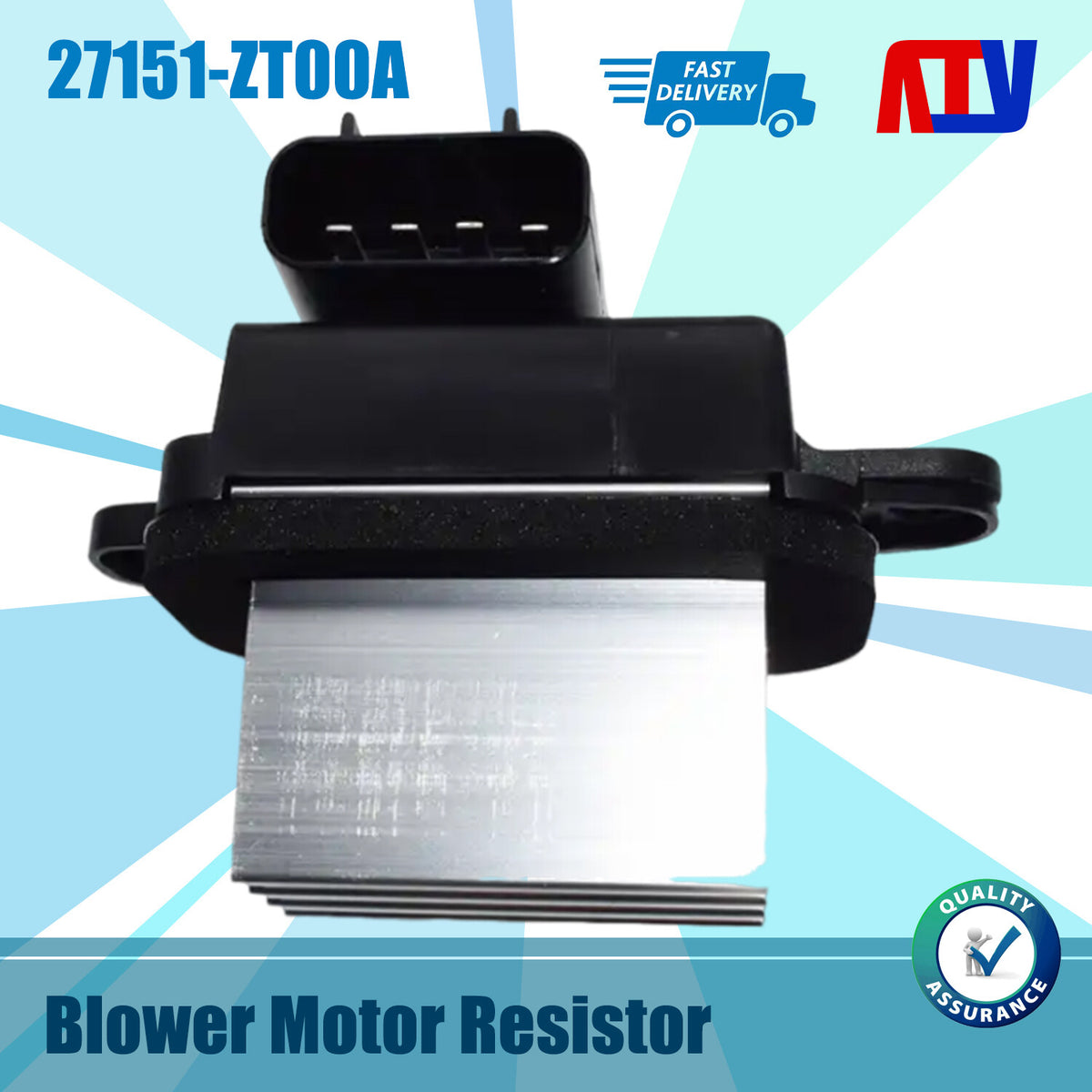 Blower Motor Resistor Power 27151ZT00A For Nissan Armada Frontier Pathfinder