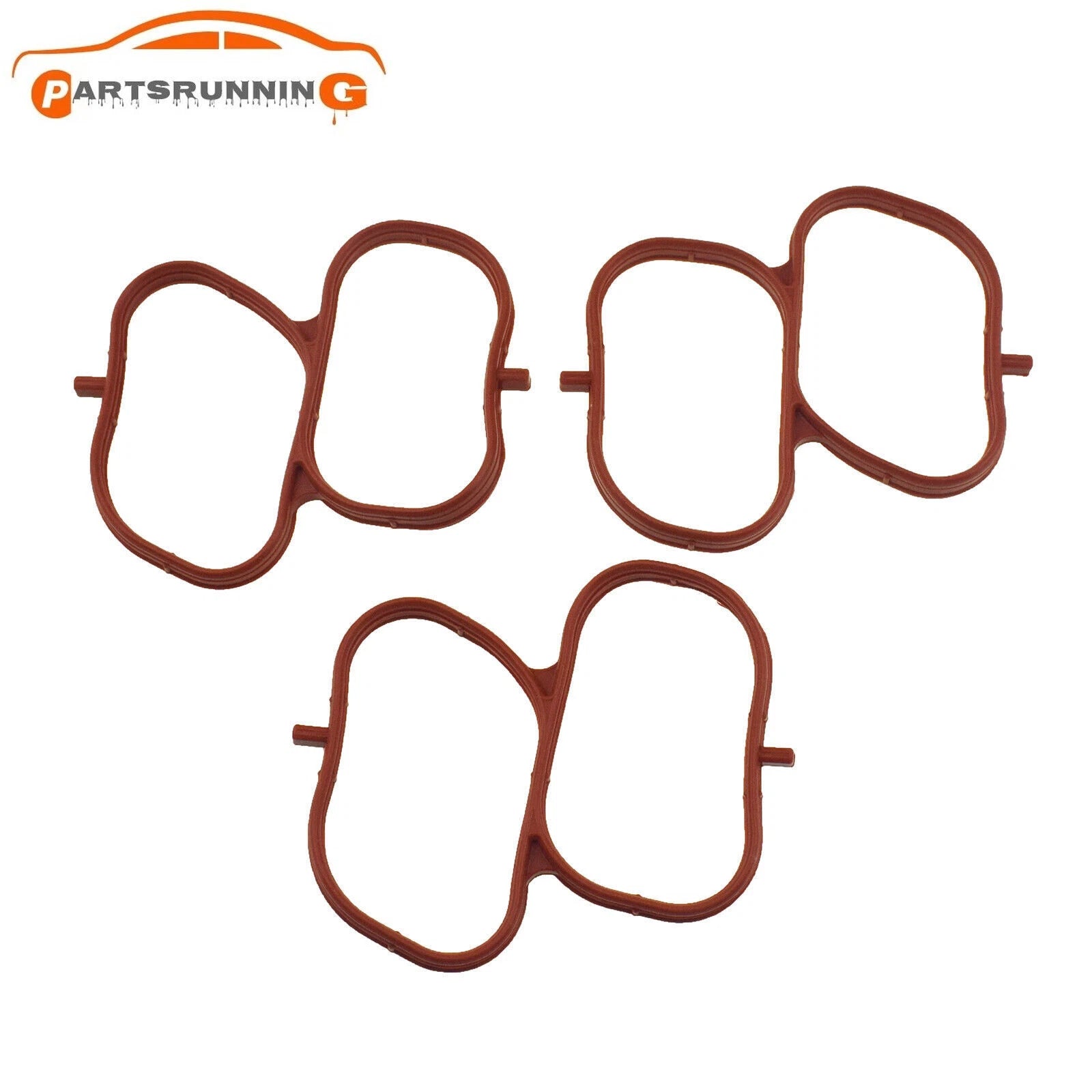 3PCS Intake Manifold Plenum Gasket for Toyota LEXUS 2007-2017 ES350 17176-0P021 6B93BC-57