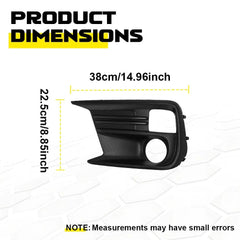 2X Front Bumper Fog Light Cover Left & Right Fits Subaru WRX/WRX STI 2018-2021 A 6B93BC-57